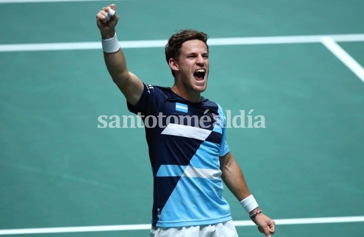 Copa Davis: Schwartzman le dio el segundo punto a Argentina
