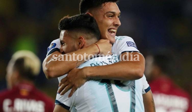 Sub 23: Argentina goleó a Venezuela y pasó al cuadrangular con puntaje ideal