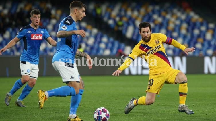 Barcelona busca ante Nápoli el pase a cuartos de final de la Liga de Campeones