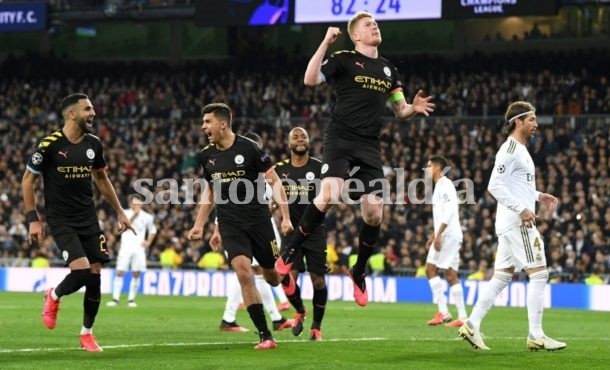 Manchester City dio vuelta el partido y le ganó al Real Madrid como visitante
