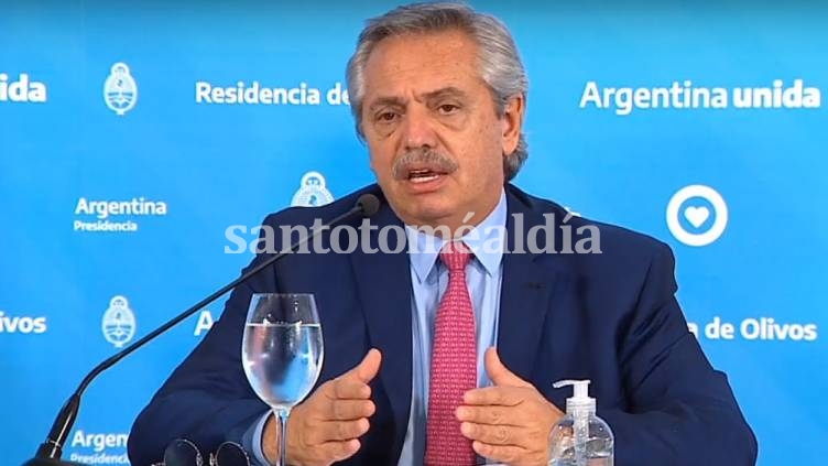 Alberto Fernández anunció la extensión de la cuarentena hasta que termine Semana Santa