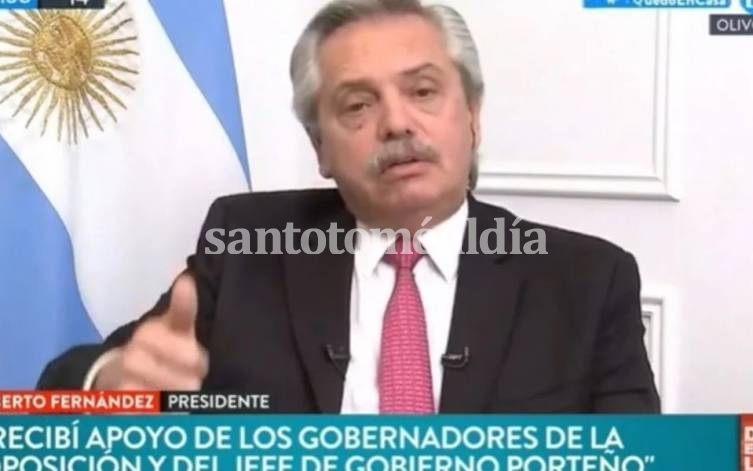 Alberto Fernández frenó el pago de la compra de alimentos con sobreprecios