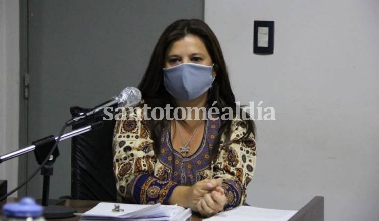 Natalia Angulo realizó un repaso de sus primeros seis meses en el Concejo