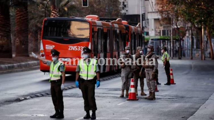 El gobierno chileno decretó la cuarentena total en el Gran Santiago