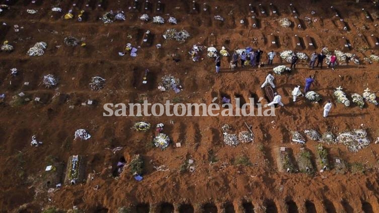 Brasil sigue siendo el segundo país en cantidad de infectados