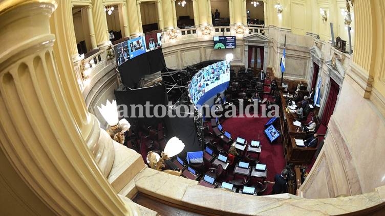 El Senado aprobó la ley Alquileres, sin la presencia de Juntos por el Cambio