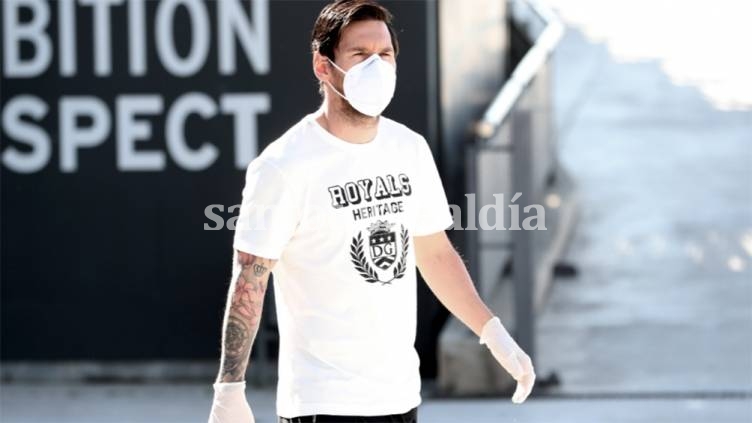 Messi y el plantel de Barcelona se realizan test de antes de volver a los entrenamientos
