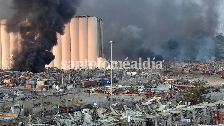 Líbano: Varios muertos y cientos de heridos tras potentes explosiones en Beirut