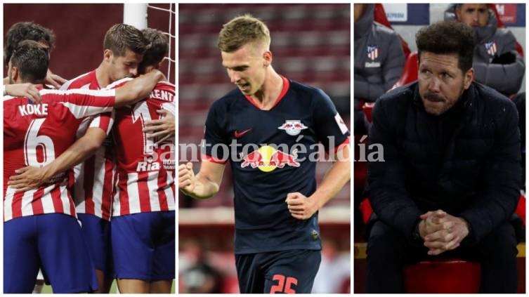 Siguen los cuartos de la Champions: hoy, Atlético de Madrid - Leipzig