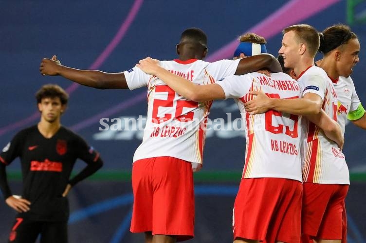 El Atlético de Simeone perdió ante Leipzig, la sorpresa de la Champions