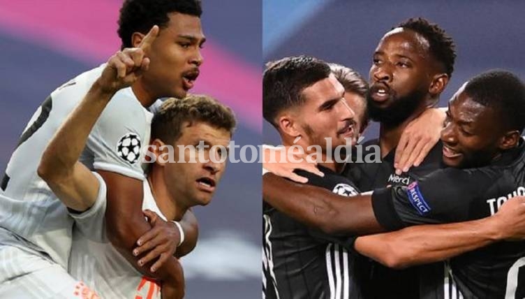 Bayern Múnich y Lyon definen al otro finalista de la Liga de Campeones en Lisboa