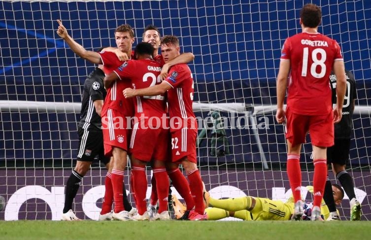 Bayern también pasó con un 3-0 y jugará la final de la Champions con el PSG