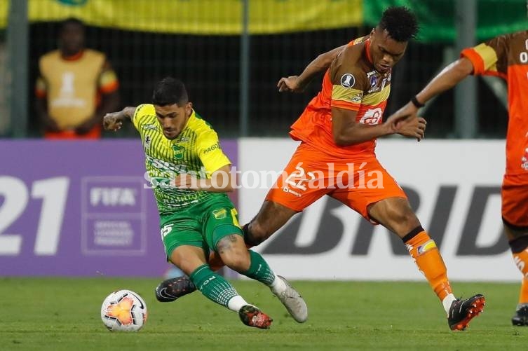 Defensa y Justicia goleó a Delfín y sumó sus primeros puntos en la Copa Libertadores