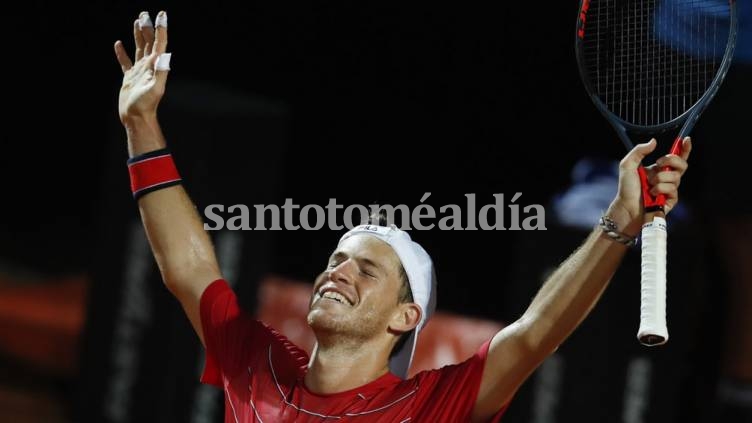 Schwartzman es finalista en Roma: ganó un partido complicadísimo ante Shapovalov y va por Djokovic