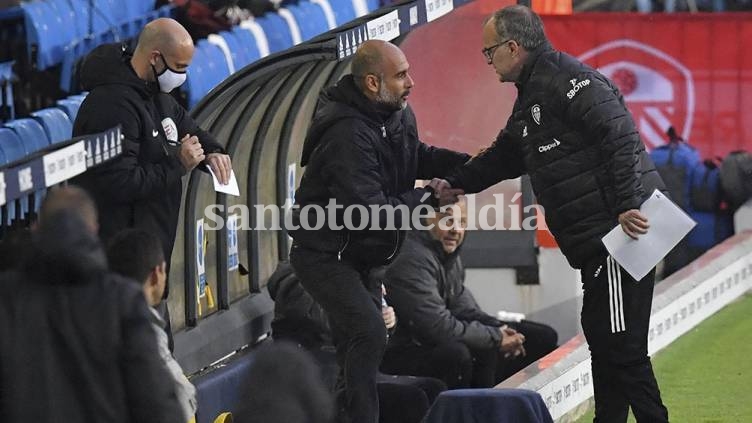 El Leeds de Bielsa empató con el Manchester City de Guardiola