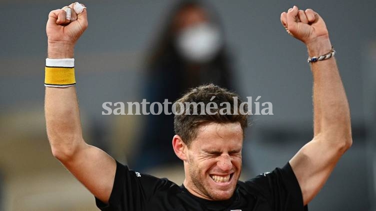 Enorme victoria de Schwartzman: le ganó a Thiem y es semifinalista