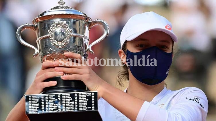 La polaca Iga Swiatek se coronó en París
