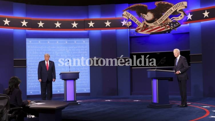 Trump y Biden desnudaron sus mayores diferencias: pandemia, economía e inmigración