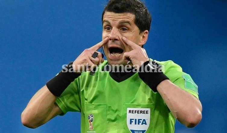 El uruguayo Andrés Cunha será el árbitro del partido de ida entre Unión y Emelec