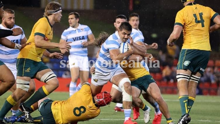 Los Pumas, de menos a más, igualaron ante Australia