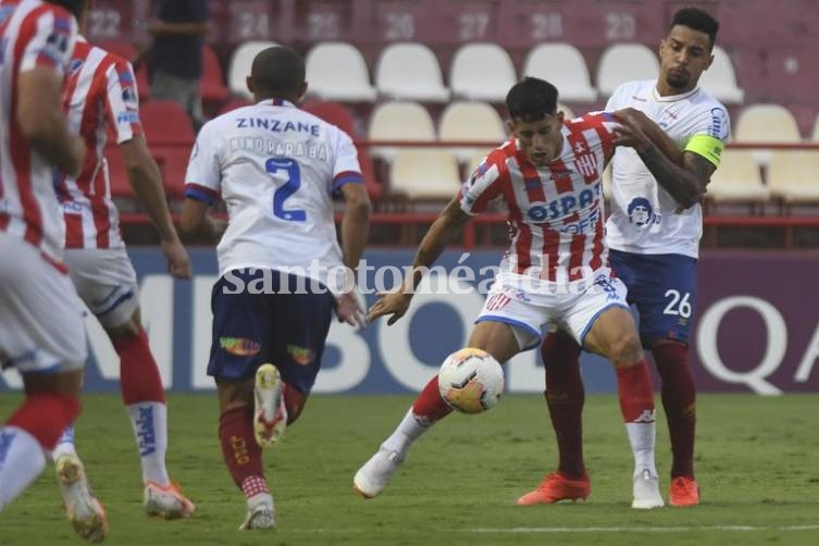 Unión igualó con Bahía y se despidió de la Copa Sudamericana
