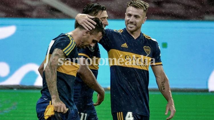 Boca venció a Inter en Brasil y se encamina rumbo a los cuartos de final