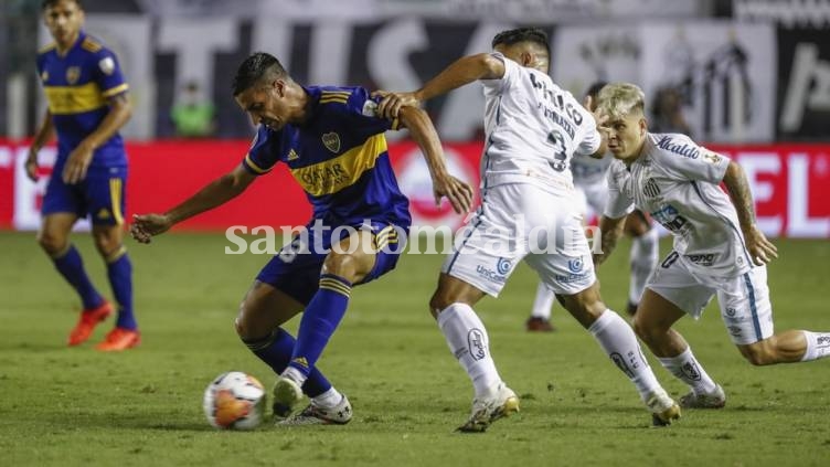 Santos goleó y eliminó a Boca de la Copa Libertadores