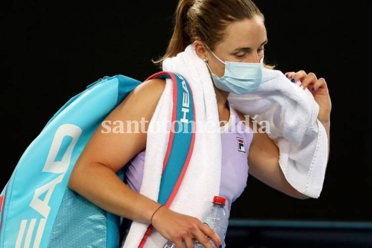 Nadia Podoroska quedó eliminada en Australia