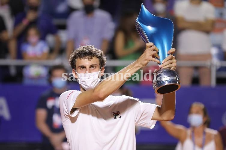 Juan Manuel Cerúndolo ganó el Córdoba Open a los 19 años, jugando su primer ATP
