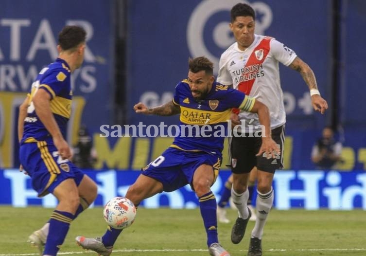 Boca y River empataron 1 a 1 en La Bombonera