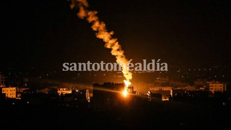 Aviones militares israelíes atacaron Gaza este lunes por la madrugada