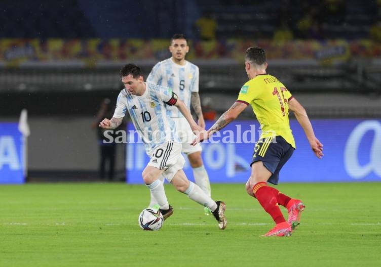 Colombia empató en tiempo de descuento un partido que era de Argentina