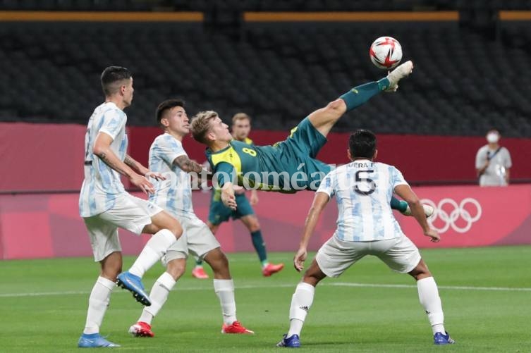 Argentina perdió con Australia en su debut en los Juegos Olímpicos