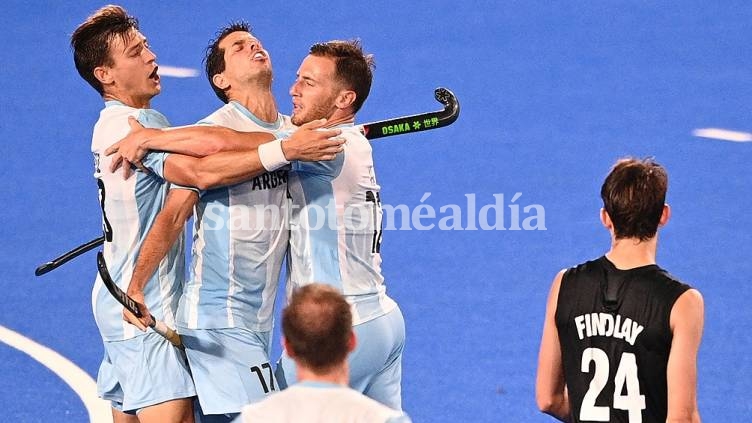 Los Leones golearon a Nueva Zelanda y avanzaron a cuartos de final