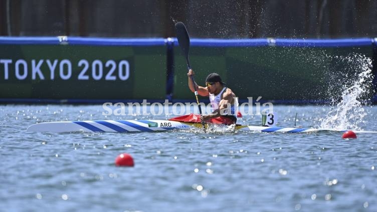 Rézola pasó a las semifinales en K1 200 metros de canotaje