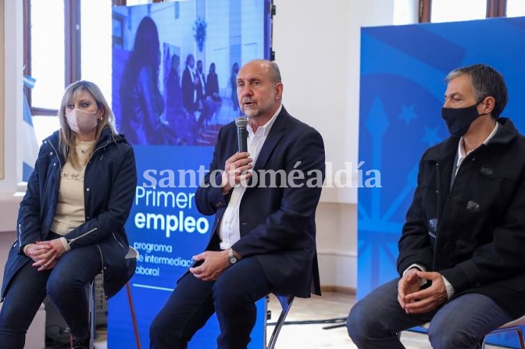 Perotti presentó el programa