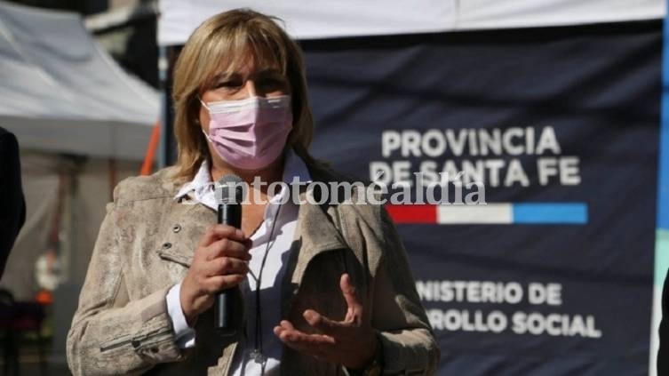Sonia Martorano, ministra de Salud provincial.