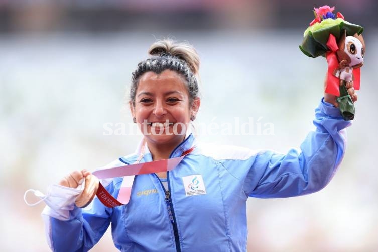 Antonella Ruiz Díaz consiguió la primera medalla para Argentina en los Juegos Paralímpicos