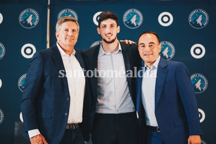 Bolmaro firmó su contrato con Minnesota y es el cuarto argentino que jugará en la NBA
