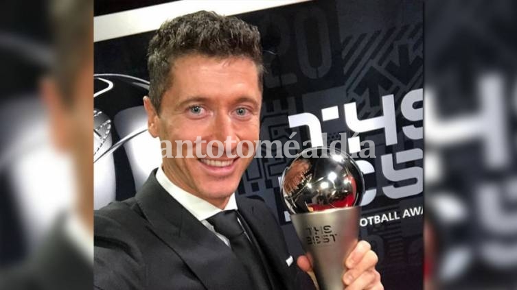 Robert Lewandowski se quedó con el premio 