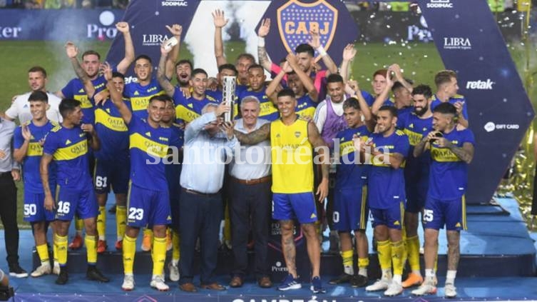 Boca venció a San Lorenzo y se quedó con el primer título del año