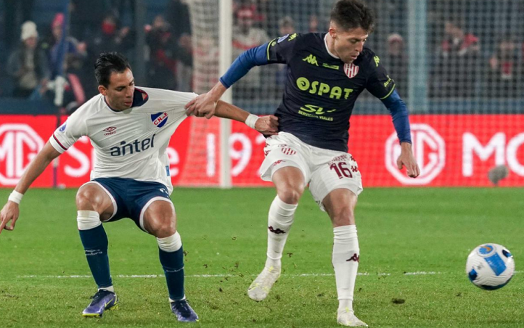 Unión cayó 2 a 0 ante Nacional en Montevideo 