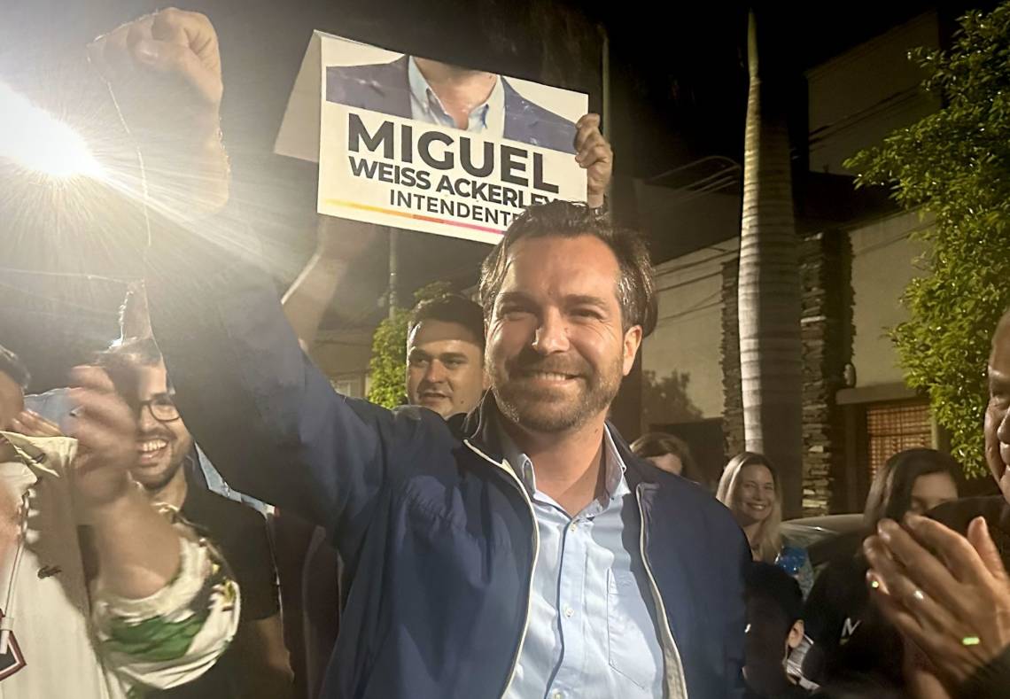 Miguel Weiss Ackerley ganó la elección y es el intendente electo de Santo Tomé