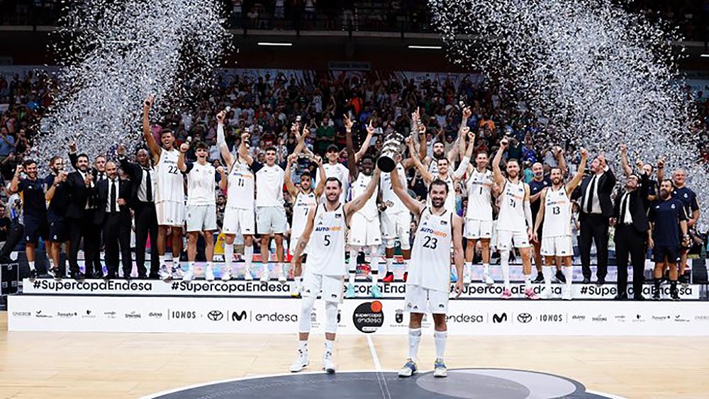 Real Madrid campeón de la Supercopa de básquetbol y Campazzo fue el MVP