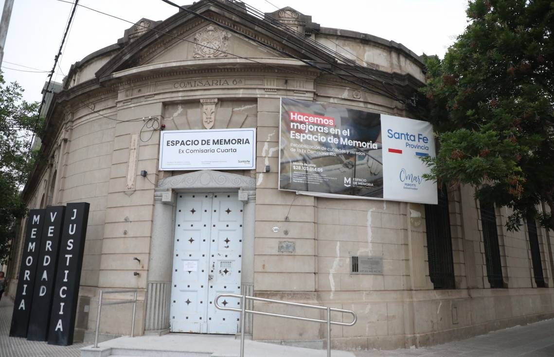 La provincia realizó la apertura de la Ex Comisaría Cuarta Espacio de Memoria. (Foto: GSF)