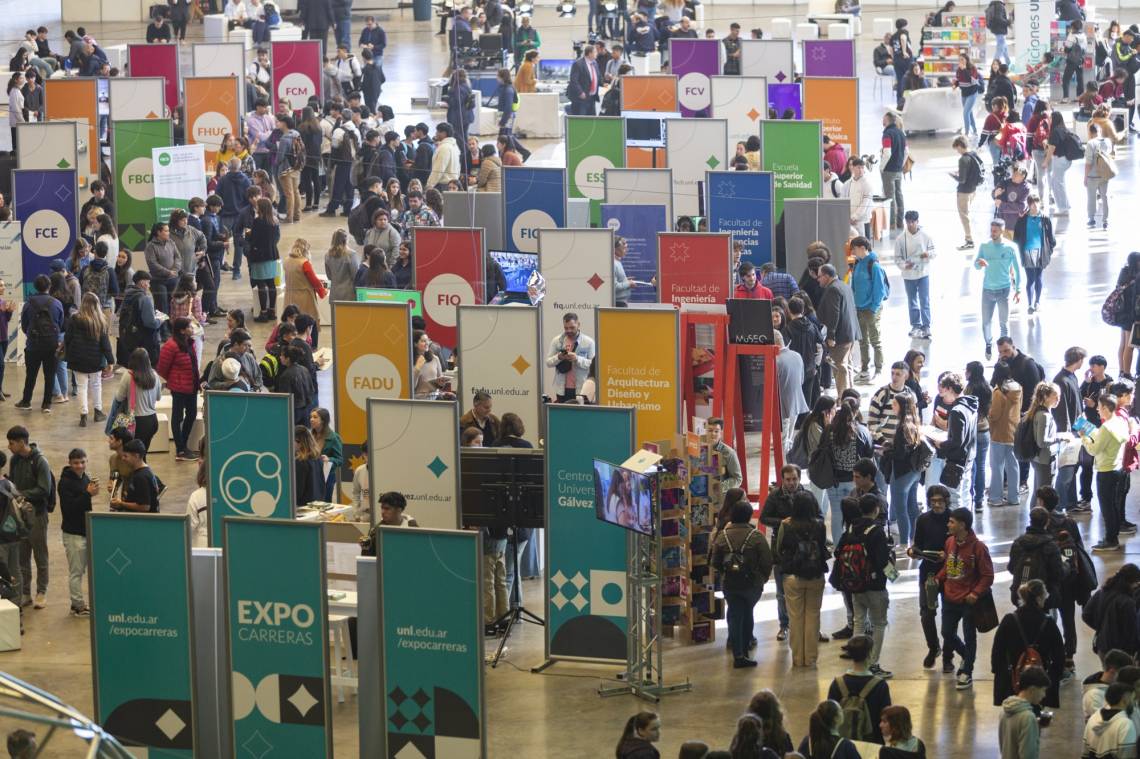 La UNL contará con 10.000 nuevos estudiantes en carreras presenciales. (Foto: Gentileza UNL)