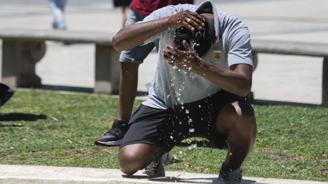 Más de la mitad de la Argentina, con temperaturas superiores a los 34 grados