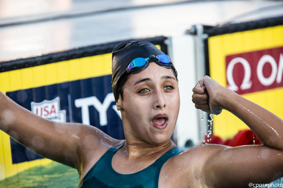 Notable actuación de Agostina Hein en los 800 metros libres del Mundial de natación