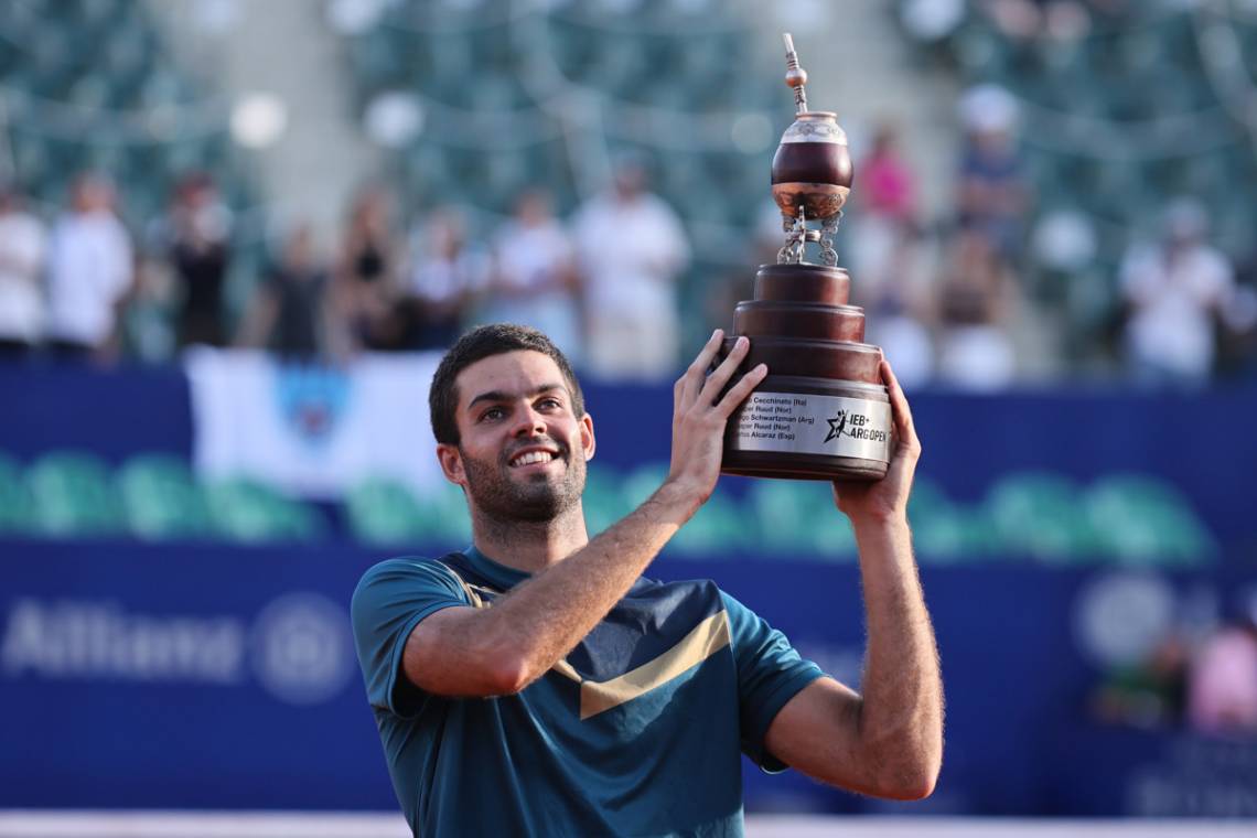 Facundo Díaz Acosta, campeón del Argentina Open