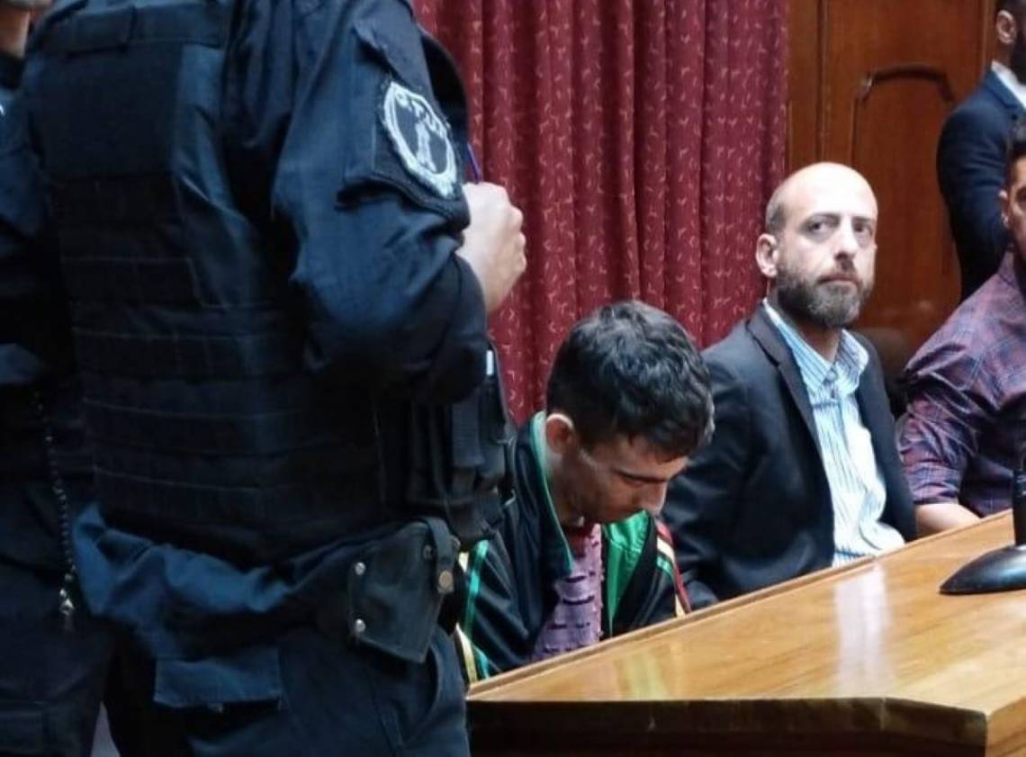 Héctor Damián Barrero fue condenado a prisión perpetua.  (Foto: X @@carinagbolatti)